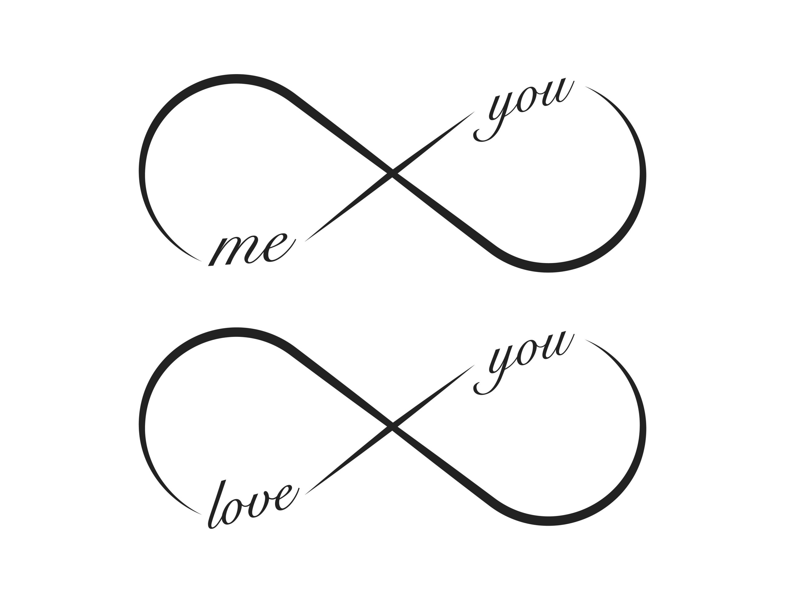 uendelighedstegn minde tatovering design 7