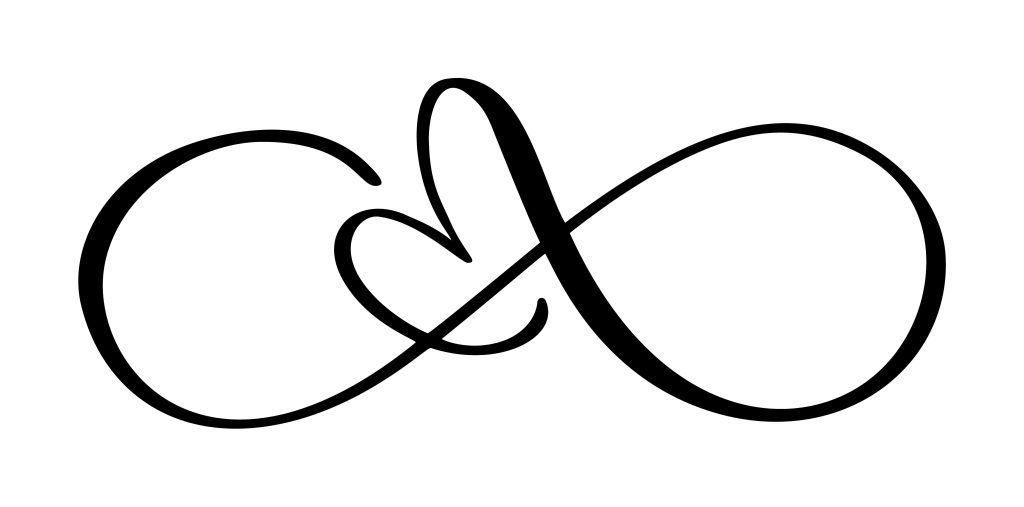 infinity sign memorial tattoo design 9