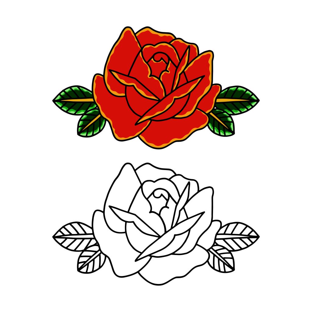 rose tattoo memorial tattoo designs 3