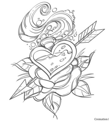 Memorial Tattoo Designs Cremation Ink