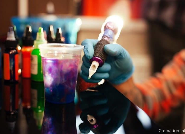 Tattoos With Ashes Cremation Ink